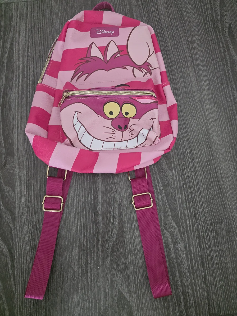 Disney Pink Cheshire Cat Kids Mini Backpack